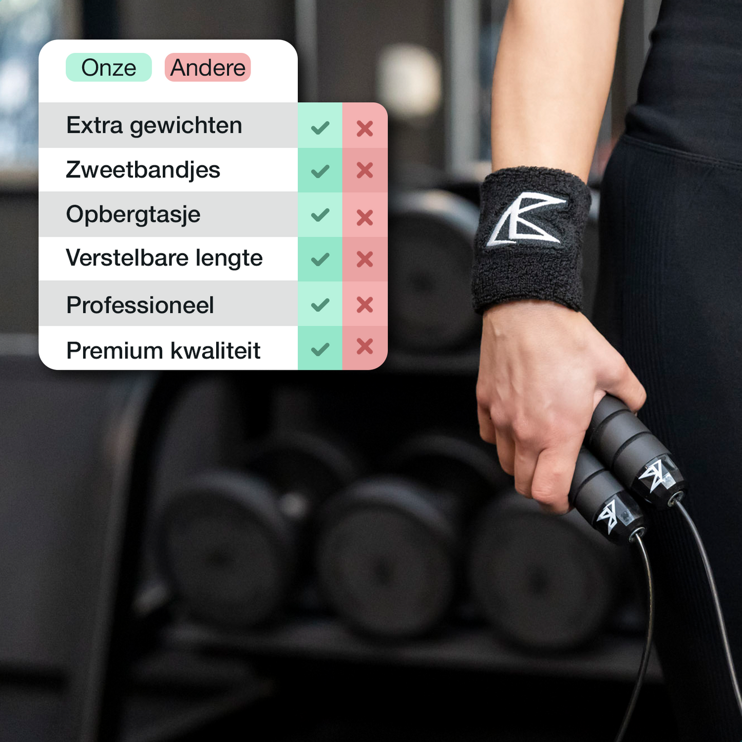 Springtouw met Gewicht - Sport Speedrope